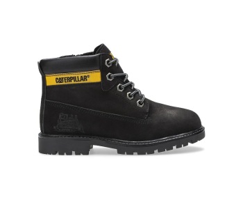 Caterpillar Leather Boots South Africa Colorado Black - Cat Boots For Men - WS0149653